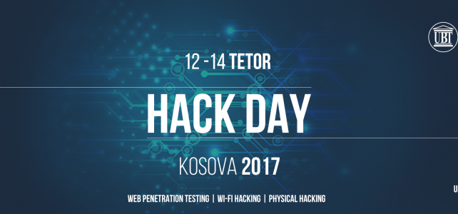 Hack Day Kosova 2017 2nd edition
